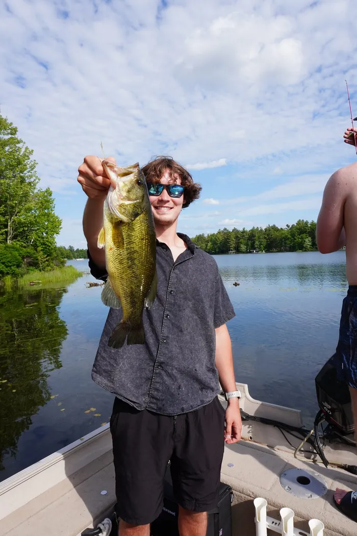 Largemouth bass caught at A Twin Cities lake