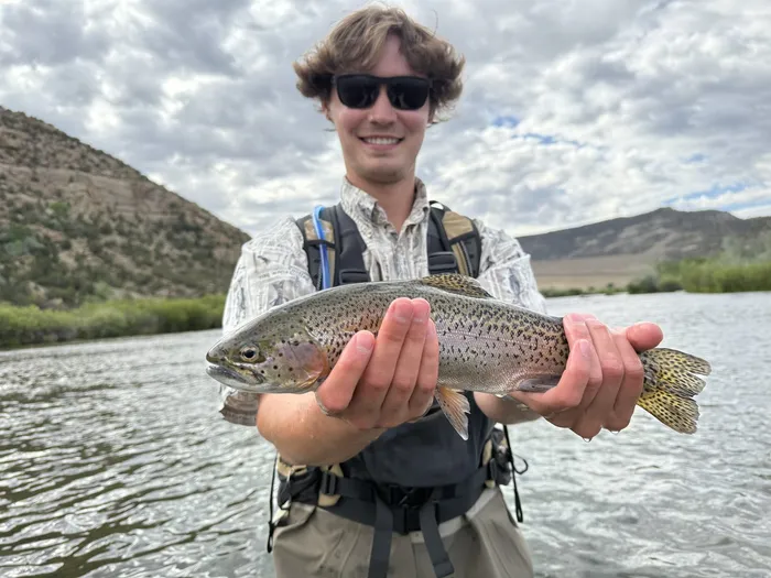 Rainbow trout caught at Eastern Washington